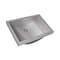 Ruvati 20 x 14 inch Brushed Stainless Steel Rectangular Bathroom Sink Semi-Recessed RVH6211ST - alternate 1